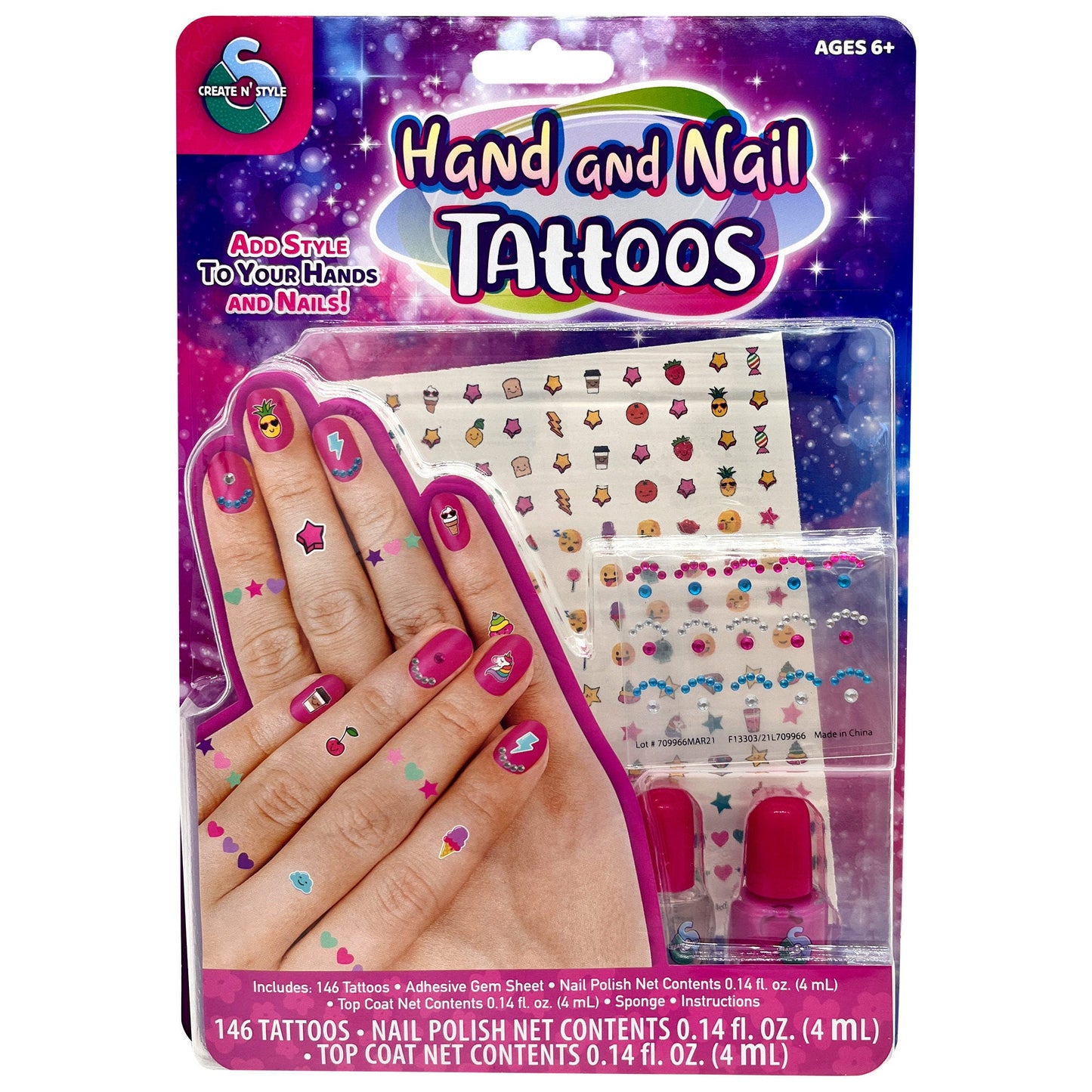 Hand & Nail Tattoo kit