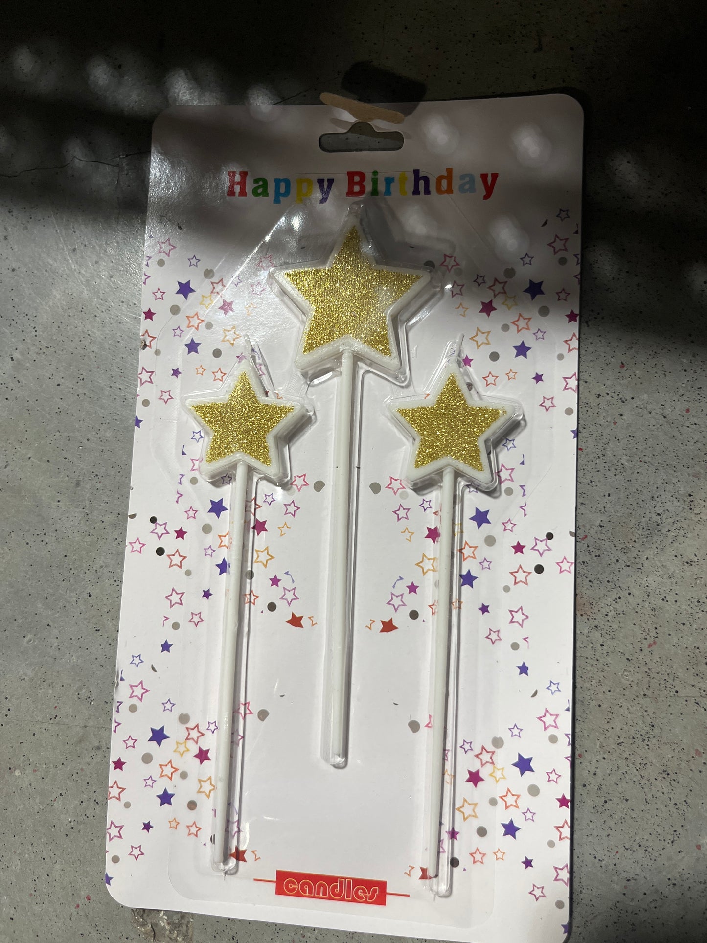 Vela de Estrella (x3 unidades)