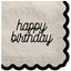 Birthday Chic Lunch Napkins (x16u)