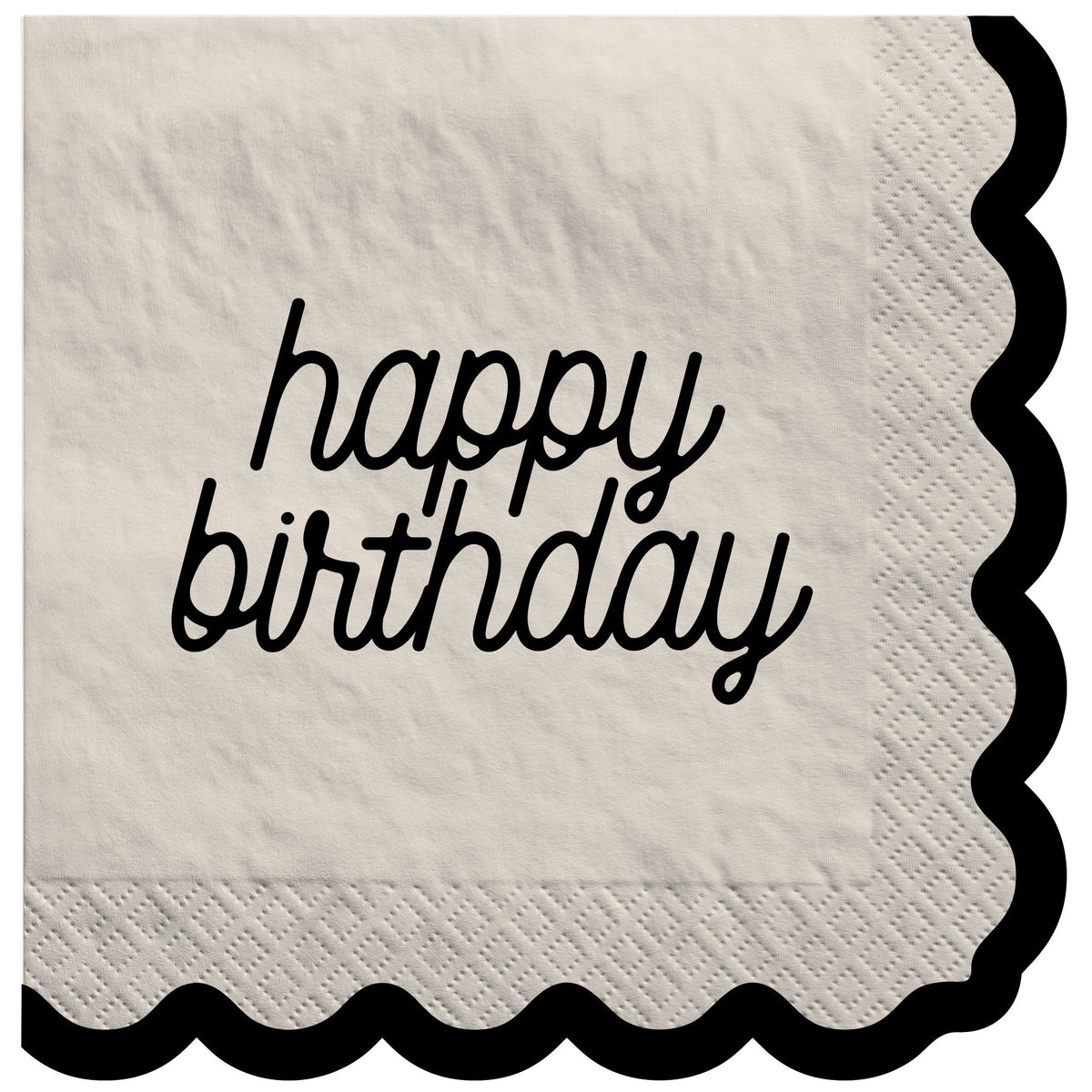 Birthday Chic Lunch Napkins (x16u)