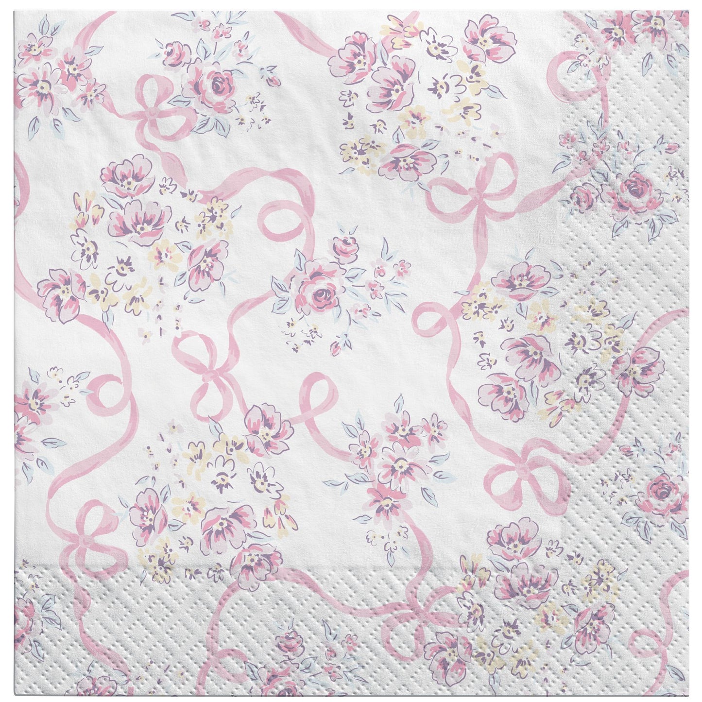 Ribbons and Roses Lunch Napkins (x16u)