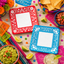 Mexican Viva la Party Square Plates (x8u)