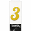 Number Cake Topper Gold
