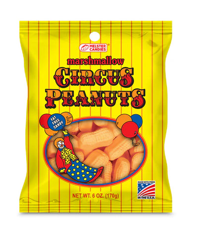 Marshmallow Circus Peanuts 6oz