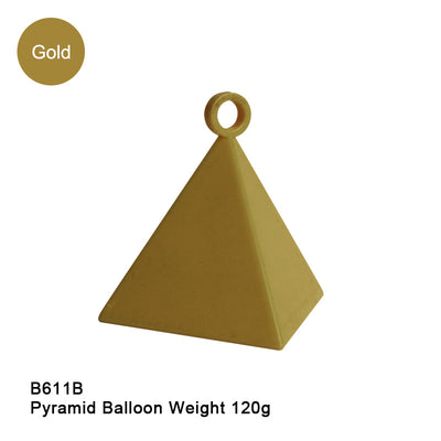 Pyramid Balloon Weight Gold 4oz