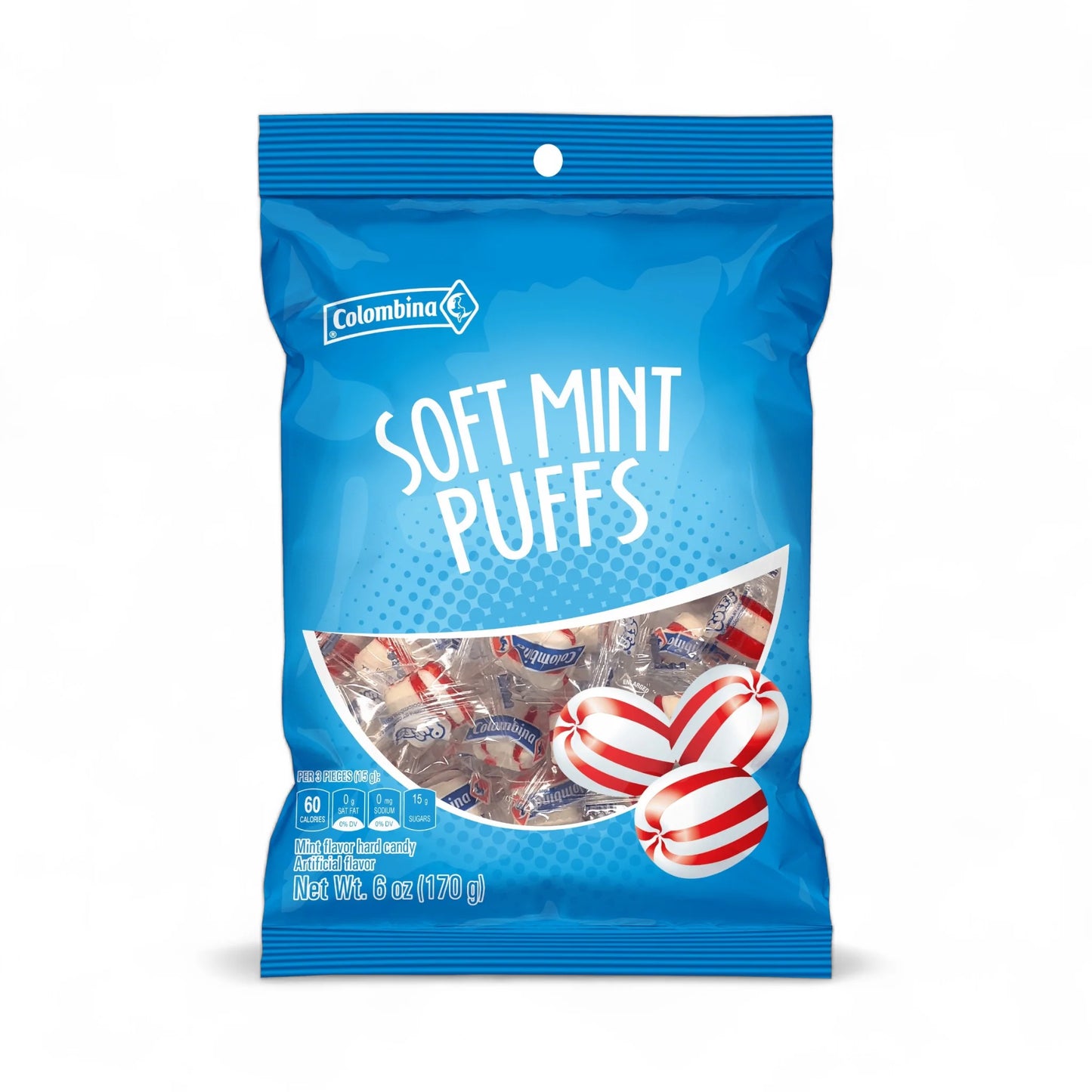 Colombina Soft Mint Puffs 6oz
