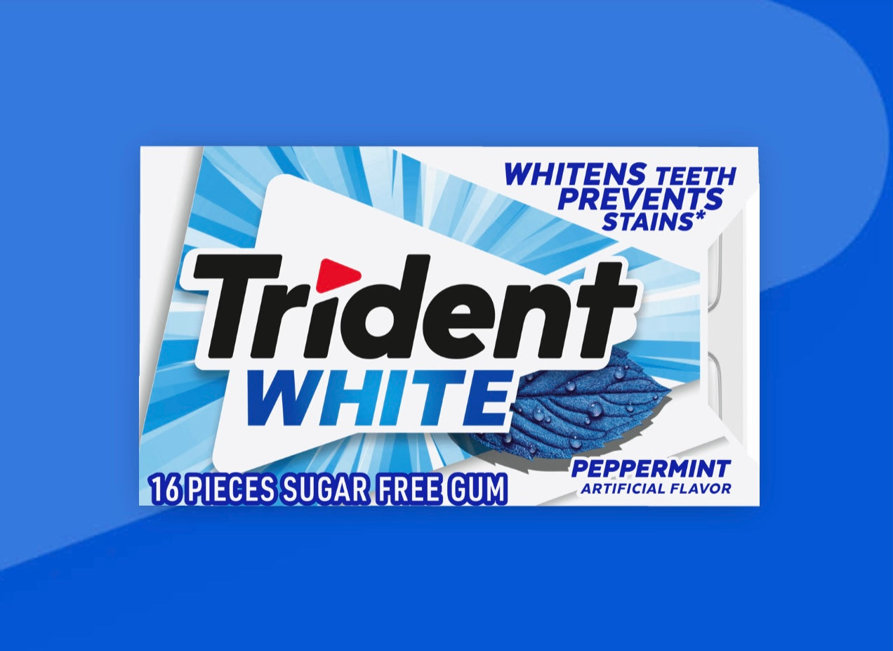 Trident White Peppermint (16ct)