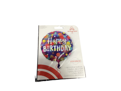Globo Foil HB Party Dots