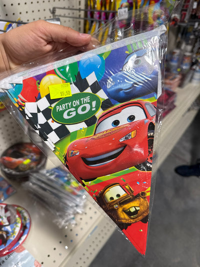Cars Triangle Banner (Banderin)
