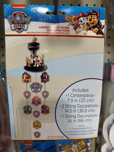 Paw Patrol String Deco