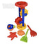 Rueda de agua con set de 5 juguetes de playa (x1u)
