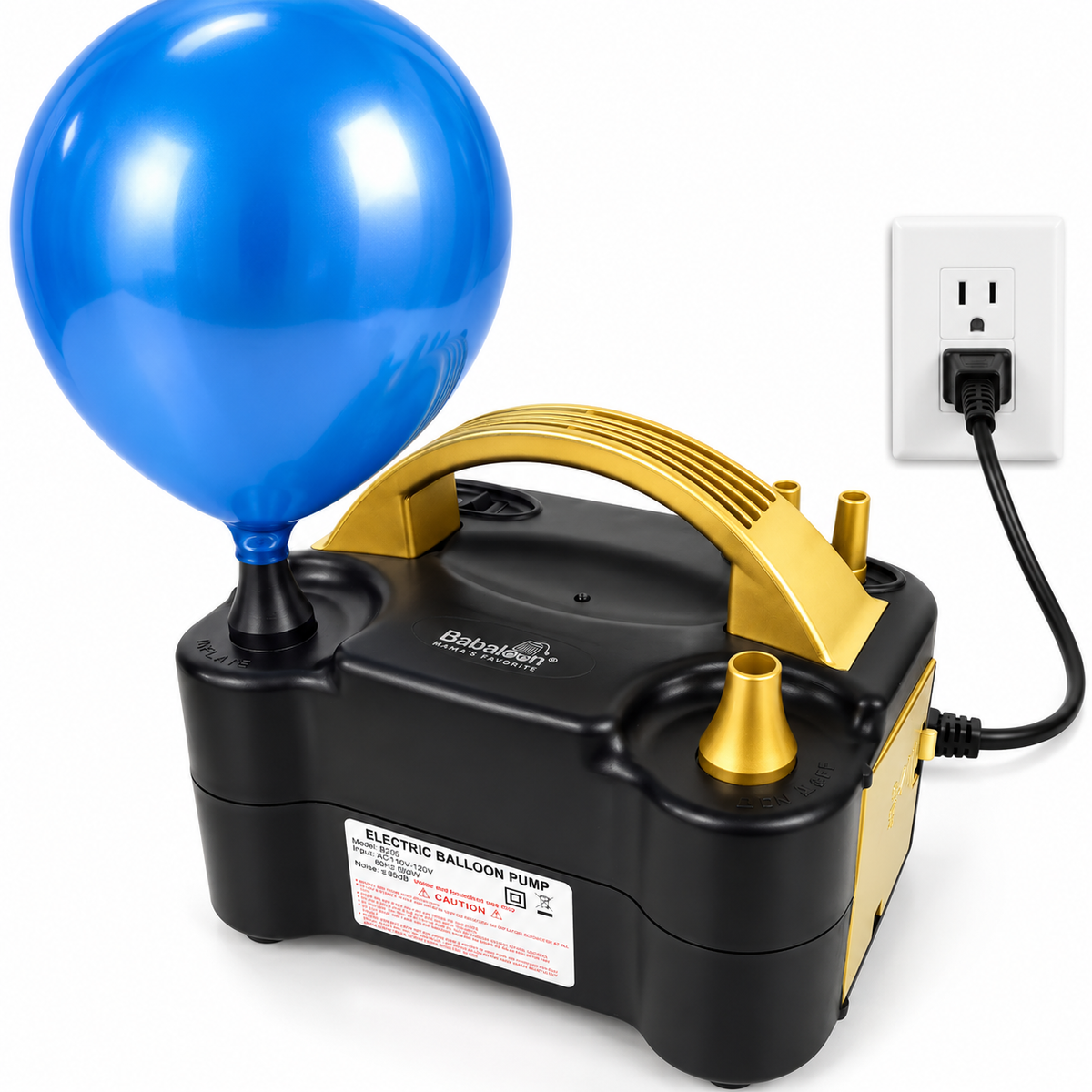Inflador Automatico Dual Nozzle - 600W (x1u)
