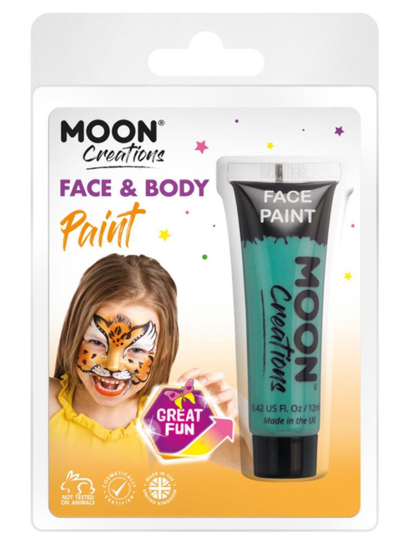 Pro Turquoise Face & Body Paint, 12ml