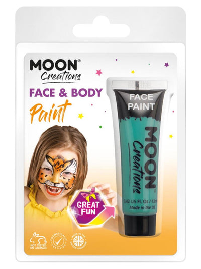 Pro Turquoise Face & Body Paint, 12ml