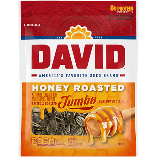 David Sunflower Seeds Honey Roasted 5.25oz