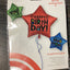 LRG SHP STAR TRIO BIRTHDAY