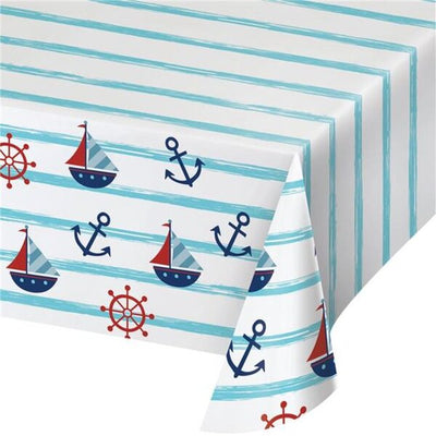 Baby Nautical Mantel Papel 54x102in (x1u)