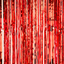 Metallic Foil Fringe Curtain 96”x46” - Todos los Colores
