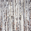 Metallic Foil Fringe Curtain 96”x46” - Todos los Colores