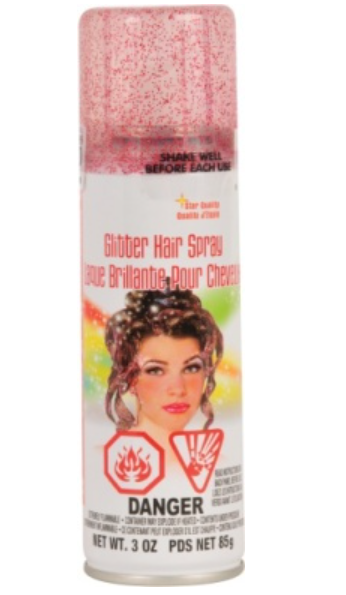 Glitter Hair Spray (x1u) 3oz