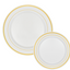 Disposable Deluxe Plate Set 50pc/set
