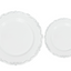 Disposable Deluxe Embossed Plate Set - 40pc/set