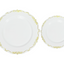 Disposable Deluxe Embossed Plate Set - 40pc/set