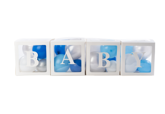 Baby Shower Balloon Box Kit