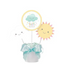 Sunshine Baby Centerpiece Sticks (x3u)