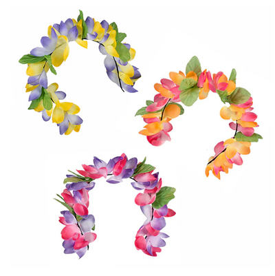 Diadema Hula con Flor Hibiscus – 6 in