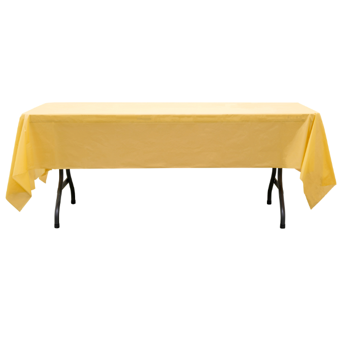 Plastic Rectangle Table Covers - 54" x 108"