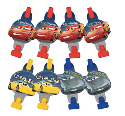 Cars Blowouts (8 unidades)
