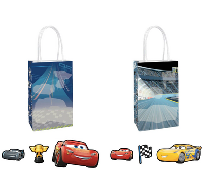 Cars Kraft Bags - Create your own (8 unidades)