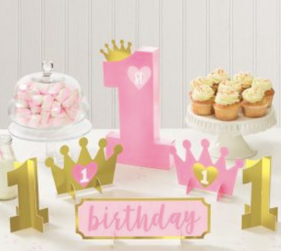 Table Decorations - 1st Birthday