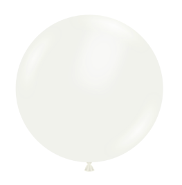 Tuftex Balloons 24" White pqt de 3