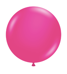 Tuftex Balloons 17" Hot Pink pqt de 3