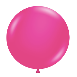 Tuftex Balloons 24" Hot Pink pqt de 3