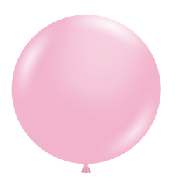 Tuftex Balloons 17" Baby Pink pqt de 3