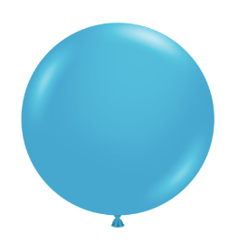 Tuftex Balloons 24" Turquoise pqt de 3