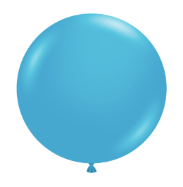 Tuftex Balloons 24" Turquoise pqt de 3
