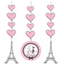 Paris Hanging Cutouts 36" (x3u)