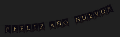 BANDERIN FELIZ AÑO NUEVO