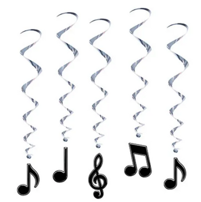 MUSICAL NOTES WHIRLS