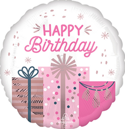 18" PASTEL BIRTHDAY