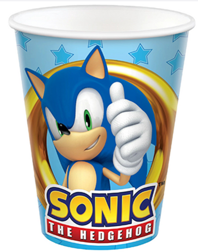 Sonic Cup 8pcs-9oz