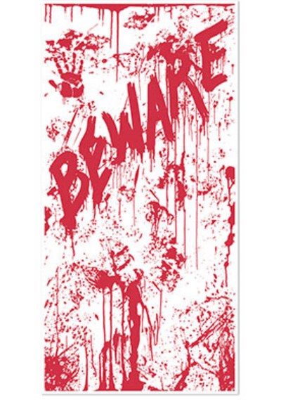 Halloween Bloody Door Cover