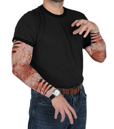 Halloween Zombie Bite Party Sleeves