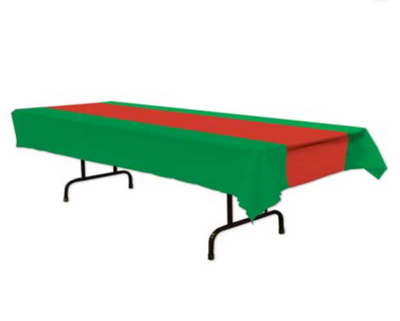 Xmas Tablecover Red & Green
