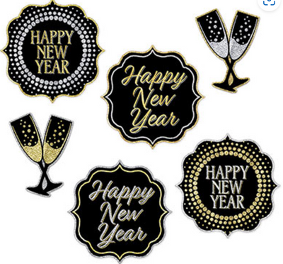 Happy New Year Cutouts