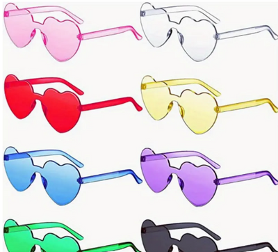 Gafas de Corazon (x1u)